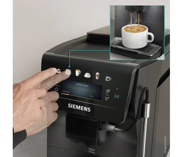 Siemens Automatyczny ekspres do kawy EQ600 iAroma - 1568813 - zdjęcie 13